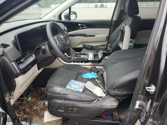 2024 Kia Carnival SX with VIN KNDNE5H37R6433828, listed as a Copart auction lot 74878214 with 0 mi miles and Salvage Title. Bid and sale history available at carsss.com. Image 7.