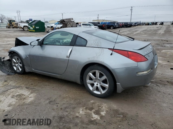 2004 Nissan 350Z Touring with VIN JN1AZ34E14T064105, listed as a Copart auction lot 44650265 with 97,818 mi miles and Salvage Title. Bid and sale history available at carsss.com. Image 2.