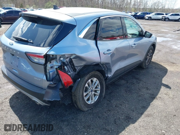 2022 Ford Escape SE with VIN 1FMCU9G6XNUB66750, listed as a IAAI auction lot 41987283 with 25,816 mi miles and . Bid and sale history available at DreamBid. Image 4.