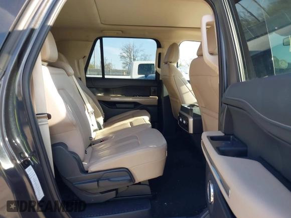 2023 Ford Expedition Max Limited with VIN 1FMJK1K83PEA16550, listed as a IAAI auction lot 41971481 with 33,912 mi miles and . Bid and sale history available at DreamBid. Image 8.