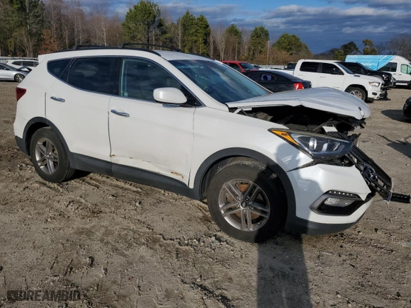 2017 Hyundai Santa Fe Sport 2.4L with VIN 5XYZUDLB4HG414727, listed as a Copart auction lot 47781515 with 155,692 mi miles and Clean Title. Bid and sale history available at carsss.com. Image 4.