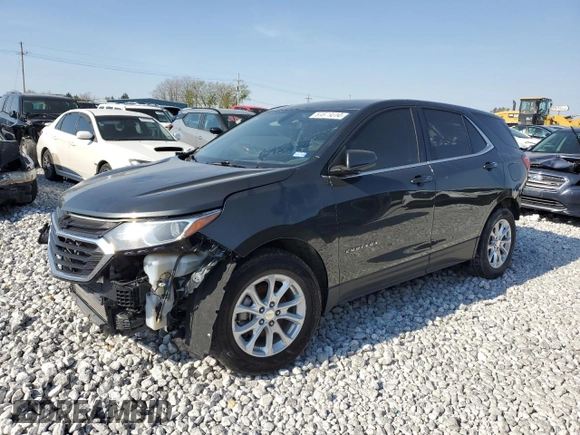 2018 Chevrolet Equinox LT with VIN 3GNAXJEVXJS575380, listed as a Copart auction lot 50518014 with 91,348 mi miles and Salvage Title. Bid and sale history available at DreamBid. Image 1.