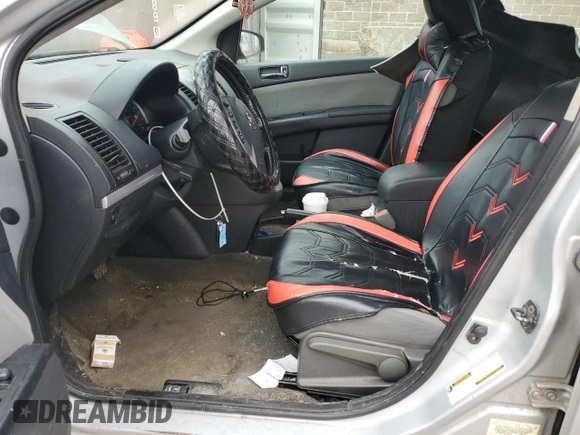 2011 Nissan Sentra 2.0 with VIN 3N1AB6APXBL650539, listed as a Copart auction lot 52760405 with Not Provided miles and Salvage Title. Bid and sale history available at DreamBid. Image 7.