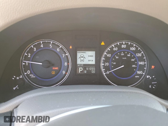2015 Infiniti Q40 with VIN JN1CV6AR0FM521416, listed as a Copart auction lot 54920634 with 61,055 mi miles and Salvage Title. Bid and sale history available at carsss.com. Image 9.