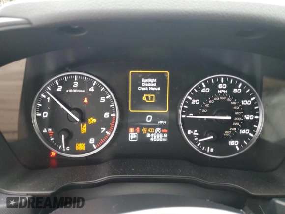 2025 Subaru Forester Premium z VIN JF2SLDDC8SH433230, wystawiony jako Copart lot #57046655 z przebiegiem 4 688 mil mil oraz Szkoda całkowita • Salvage title. Historia ofert i sprzedaży dostępna na DreamBid. Obrazek 9.