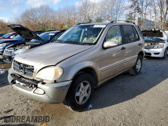 2002 Mercedes-Benz M-Class with VIN 4JGAB54E12A313438, listed as a Copart auction lot 81730174 with 178,470 mi miles and Clean Title. Bid and sale history available at carsss.com. Image 1.
