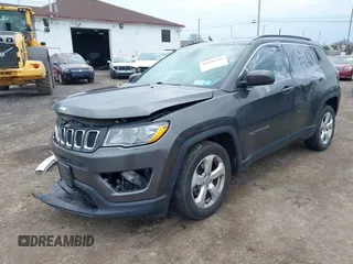 2018 Jeep Compass Latitude with VIN 3C4NJDBB8JT307154, listed as a IAAI auction lot 42056744 with 94,454 mi miles and . Bid and sale history available at DreamBid. Image 16.