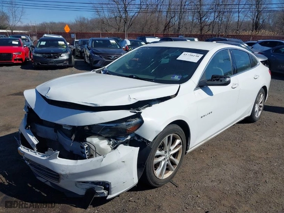 2016 Chevrolet Malibu LT with VIN 1G1ZE5ST5GF352410, listed as a IAAI auction lot 41758158 with 109,673 mi miles. Bid and sale history available at carsss.com. Image 6.