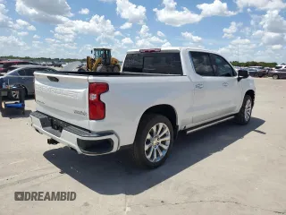 2020 Chevrolet Silverado 1500 High Country with VIN 1GCUYHEL9LZ377390, listed as a Copart auction lot 63809684 with 0 mi miles and Clean Title. Bid and sale history available at carsss.com. Image 3.