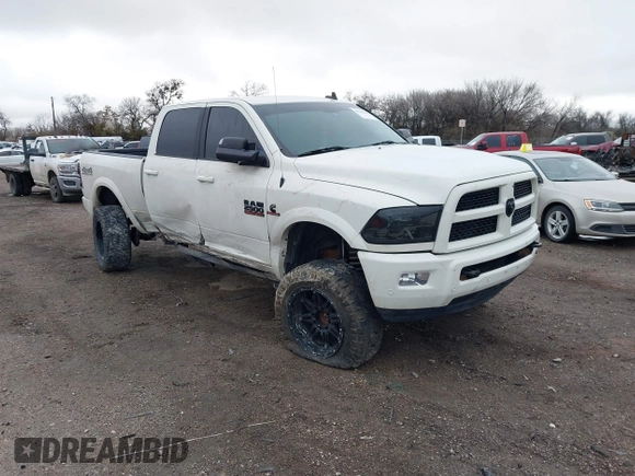 2017 Ram 2500 Laramie z VIN 3C6UR5FL7HG749723, wystawiony jako IAAI lot #41523969 z przebiegiem 133 622 mil mil oraz . Historia ofert i sprzedaży dostępna na DreamBid. Obrazek 1.