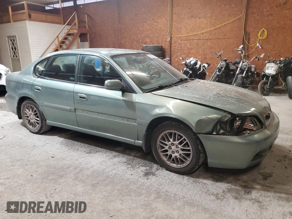 2004 Subaru Legacy Sedan (Natl) L with VIN 4S3BE625247201787, listed as a Copart auction lot 82120634 with 113,935 mi miles and Salvage Title. Bid and sale history available at carsss.com. Image 4.