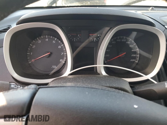 2012 Chevrolet Equinox LTZ with VIN 2GNFLGEK5C6242418, listed as a Copart auction lot 89406645 with 0 mi miles and Salvage Title. Bid and sale history available at carsss.com. Image 9.