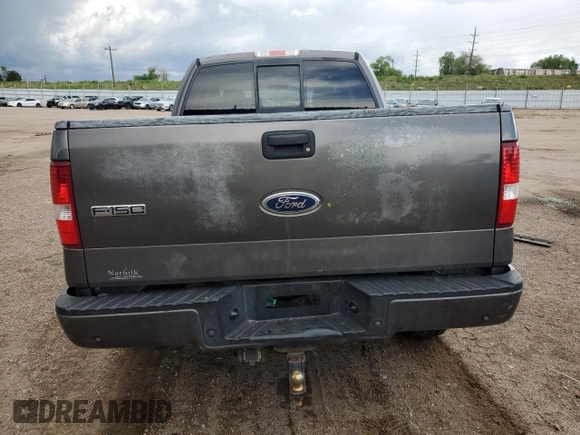 2004 Ford F-150 XLT с VIN 1FTPX14534KD96022, выставлен на аукционе Copart как лот 58184295 с пробегом 185 925 миль миль и Списание • Salvage title. История ставок и продаж доступна на DreamBid. Изображение 6.