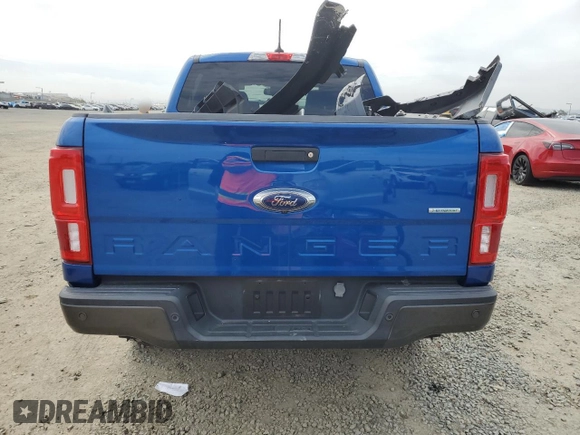 2020 Ford Ranger XL with VIN 1FTER4EH2LLA25325, listed as a Copart auction lot 49509975 with 61,780 mi miles and Salvage Title. Bid and sale history available at carsss.com. Image 6.