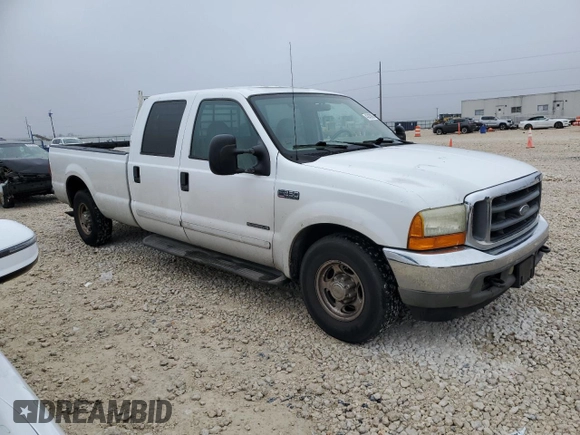 2001 Ford Super Duty F-250 XL with VIN 3FTNW20F21MA57111, listed as a Copart auction lot 42433985 with 472,887 mi miles and Salvage Title. Bid and sale history available at carsss.com. Image 4.