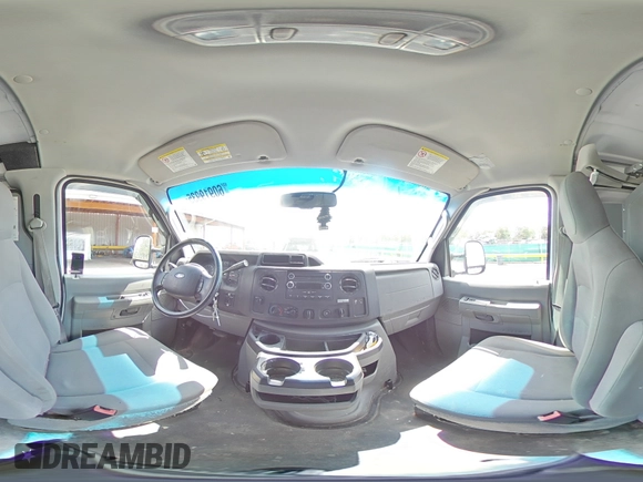 2014 Ford Econoline Cargo Commercial with VIN 1FTNE2EW3EDA33705, listed as a Copart auction lot 60919935 with 174,371 mi miles and Salvage title. Bid and sale history available at DreamBid. Image 15.