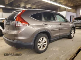 2013 Honda CR-V EX-L with VIN 5J6RM4H79DL017303, listed as a Copart auction lot 43832915 with 267,617 mi miles and Salvage Title. Bid and sale history available at carsss.com. Image 3.