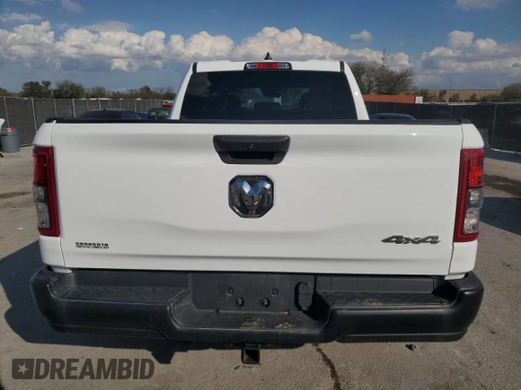 2023 Ram 1500 Tradesman with VIN 1C6RRFCG2PN631569, listed as a Copart auction lot 45149775 with 24,291 mi miles and Clean title. Bid and sale history available at DreamBid. Image 6.