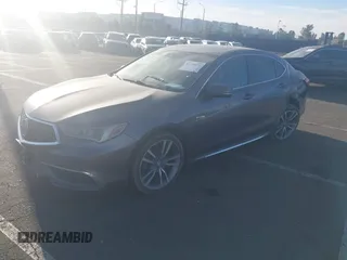 2019 Acura TLX w/Technology Pkg with VIN 19UUB2F41KA002372, listed as a IAAI auction lot 41275173 with 77,758 mi miles. Bid and sale history available at carsss.com. Image 2.