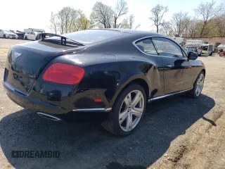 2012 Bentley Continental GT with VIN SCBFR7ZA3CC072773, listed as a Copart auction lot 53946565 with 26,275 mi miles and Salvage Title. Bid and sale history available at DreamBid. Image 3.