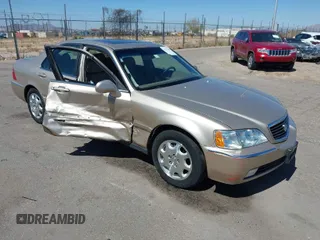 2000 Acura RL with VIN JH4KA9656YC001269, listed as a IAAI auction lot 41831469 with 158,504 mi miles. Bid and sale history available at carsss.com. Image 1.