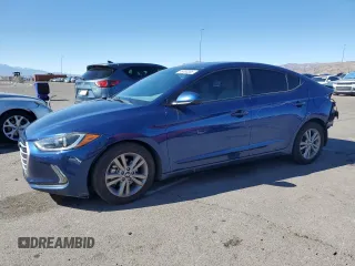 2017 Hyundai Elantra SE z VIN 5NPD84LF3HH024566, wystawiony jako Copart lot #46000385 z przebiegiem 53 698 mil mil oraz Szkoda całkowita • Salvage title. Historia ofert i sprzedaży dostępna na DreamBid. Obrazek 1.