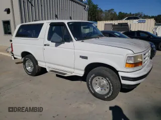 1996 Ford Bronco XL с VIN 1FMEU15N4TLB67027, выставлен на аукционе Copart как лот 75346314 с пробегом 185 224 миль миль и Списание • Salvage title. История ставок и продаж доступна на DreamBid. Изображение 4.