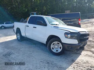2023 Ram 1500 Tradesman with VIN 1C6SRFCT5PN547373, listed as a IAAI auction lot 42709888 with 28,872 mi miles and . Bid and sale history available at DreamBid. Image 1.