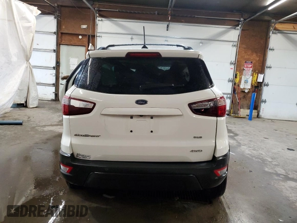 2018 Ford EcoSport SES with VIN MAJ6P1CL5JC175500, listed as a Copart auction lot 51215115 with Not Provided miles and Salvage Title. Bid and sale history available at DreamBid. Image 6.