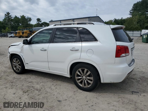 2013 Kia Sorento SX with VIN 5XYKWDA20DG395456, listed as a Copart auction lot 58751035 with 147,850 mi miles and Clean title. Bid and sale history available at DreamBid. Image 2.