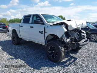 2022 Ram 1500 Tradesman with VIN 1C6RR7KT4NS147115, listed as a IAAI auction lot 42726644 with Not provided miles and . Bid and sale history available at DreamBid. Image 1.