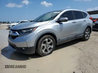 2017 Honda CR-V EX-L with VIN 5J6RW1H88HL000614, listed as a Copart auction lot 51646085 with 52,695 mi miles and Salvage Title. Bid and sale history available at carsss.com. Image 1.