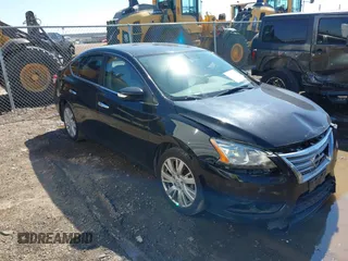 2013 Nissan Sentra SV with VIN 3N1AB7APXDL627173, listed as a IAAI auction lot 41653166 with 134,597 mi miles. Bid and sale history available at carsss.com. Image 1.