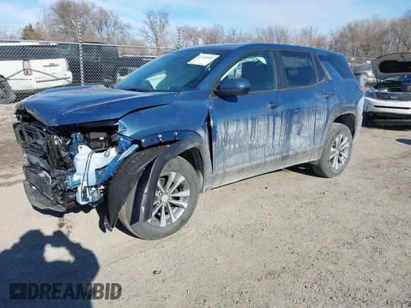 2025 Chevrolet Equinox AWD LT with VIN 3GNAXPEG7SL207044, listed as a IAAI auction lot 41440925 with 542 mi miles. Bid and sale history available at carsss.com. Image 22.