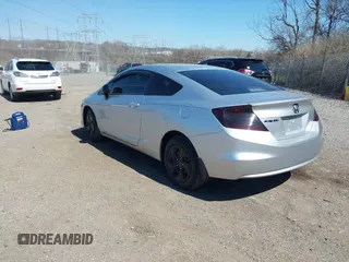 2013 Honda Civic Cpe LX with VIN 2HGFG3B5XDH529877, listed as a IAAI auction lot 41857263 with 1 mi miles. Bid and sale history available at carsss.com. Image 3.