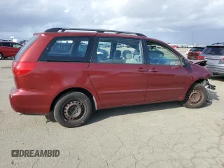 2006 Toyota Sienna CE with VIN 5TDZA23C46S408349, listed as a Copart auction lot 51479595 with 231,901 mi miles and Salvage Title. Bid and sale history available at carsss.com. Image 3.