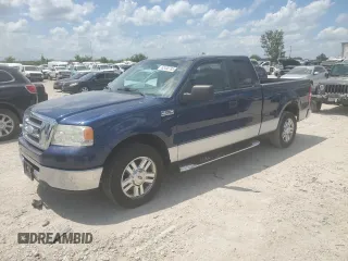 2008 Ford F-150 XL with VIN 1FTPX12V78FA68233, listed as a Copart auction lot 62430785 with 266,104 mi miles and Clean title. Bid and sale history available at DreamBid. Image 1.