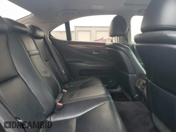 2010 Lexus LS 460 with VIN JTHCL5EF3A5006103, listed as a Copart auction lot 58077105 with 120,121 mi miles and Salvage title. Bid and sale history available at DreamBid. Image 10.