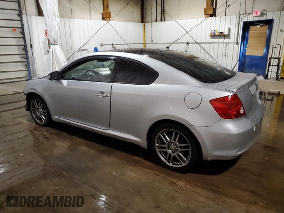 2005 Scion tC with VIN JTKDE177650056536, listed as a Copart auction lot 78254314 with 179,198 mi miles and Salvage Title. Bid and sale history available at DreamBid. Image 2.