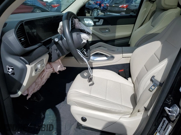 2020 Mercedes-Benz GLS 450 with VIN 4JGFF5KE1LA192120, listed as a Copart auction lot 48614584 with 51,035 mi miles and . Bid and sale history available at DreamBid. Image 7.