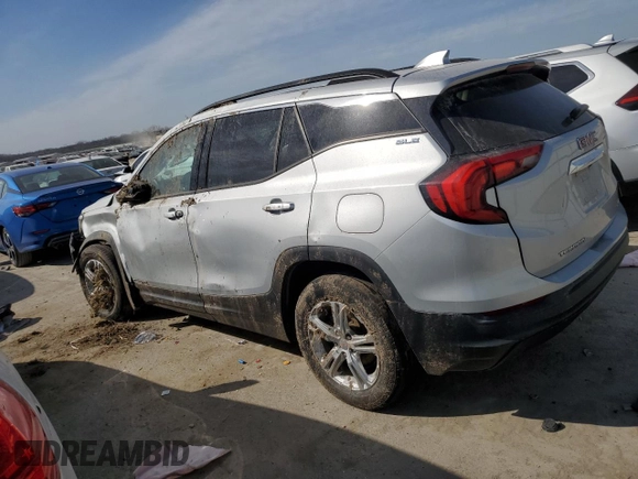 2019 GMC Terrain SLE with VIN 3GKALTEV8KL199780, listed as a Copart auction lot 48692715 with 117,365 mi miles and Salvage Title. Bid and sale history available at carsss.com. Image 2.