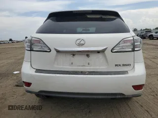 2011 Lexus RX 350 with VIN 2T2ZK1BA9BC057380, listed as a Copart auction lot 54950315 with Not Provided miles and Salvage Title. Bid and sale history available at DreamBid. Image 6.