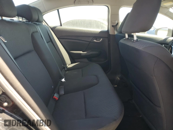 2015 Honda Civic Sedan SE with VIN 19XFB2F77FE287728, listed as a Copart auction lot 49612405 with 99,172 mi miles and Salvage Title. Bid and sale history available at carsss.com. Image 10.