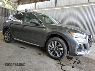 2023 Audi Q5 S line Premium Plus with VIN WA1EAAFY0P2120895, listed as a Copart auction lot 53246645 with 54,859 mi miles and Clean Title. Bid and sale history available at carsss.com. Image 4.
