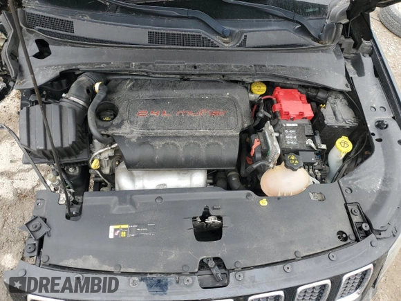 2018 Jeep Compass Limited with VIN 3C4NJDCB4JT333992, listed as a Copart auction lot 50012535 with 103,835 mi miles and Clean title. Bid and sale history available at DreamBid. Image 13.