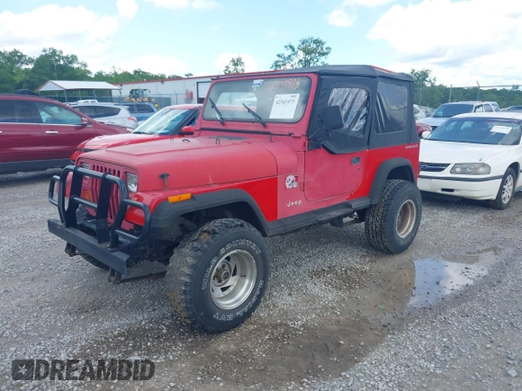 1991 Jeep Wrangler with VIN 2J4FY19P7MJ132895, listed as a IAAI auction lot 42541973 with 169,999 mi miles and . Bid and sale history available at DreamBid. Image 2.