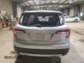2022 Honda Pilot EX-L with VIN 5FNYF6H54NB006848, listed as a Copart auction lot 52632325 with 51,869 mi miles and Salvage Title. Bid and sale history available at carsss.com. Image 6.