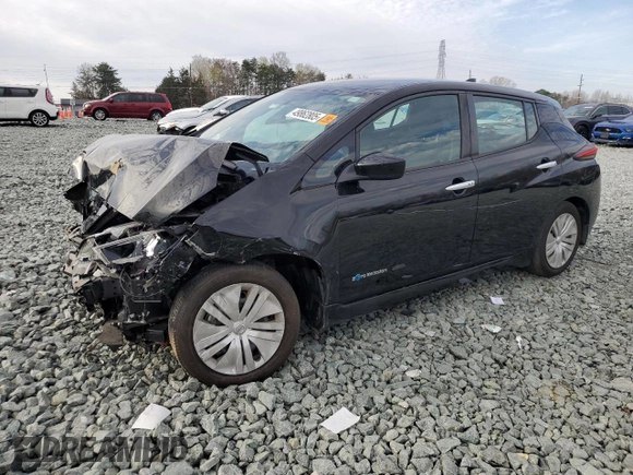 2019 Nissan LEAF SV with VIN 1N4AZ1CP0KC321651, listed as a Copart auction lot 49862805 with 46,771 mi miles and Salvage title. Bid and sale history available at DreamBid. Image 1.