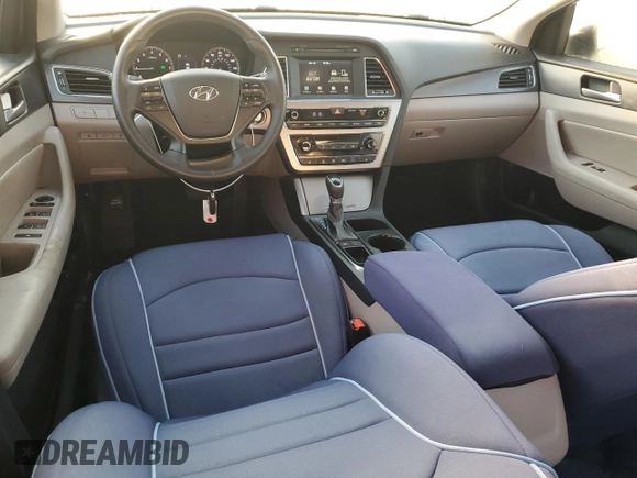 2017 Hyundai Sonata Sport with VIN 5NPE34AF5HH551868, listed as a Copart auction lot 50293845 with 48,274 mi miles and Salvage Title. Bid and sale history available at DreamBid. Image 8.