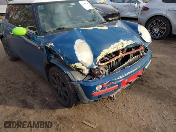 2002 MINI Hardtop with VIN WMWRC33412TC34549, listed as a IAAI auction lot 41585558 with 181,059 mi miles and . Bid and sale history available at DreamBid. Image 6.